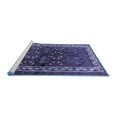 thumbnail image 2 of Ahgly Company Machine Washable Indoor Rectangle Persian Blue Traditional Area Rugs, 2' x 4', 2 of 4