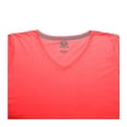 thumbnail image 4 of Playera Fruit Of The Loom para Mujer, Cuello V Manga Corta Coral Jaspe Talla  G, 4 of 4