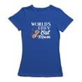 thumbnail image 1 of T-shirt Femme Citation Graphique Meilleure Maman de Chat du Monde, 1 of 1