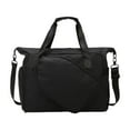 thumbnail image 1 of Bolsa de pickleball Bag Crossbody Organizador Multifuncional Bolso de bolso liviano Bolso de bádminton para gimnasio para principiantes al aire libre negro, 1 of 8