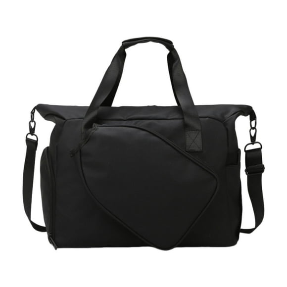 jinwen Pickleball Bag Outdoor Sport Bag Adjustable Strap Carrying Bag for Beginners black