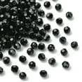 thumbnail image 2 of 144 pc Preciosa® Beads Czech 451 19 602 Round 23980 Jet 6mm Hole: 1.2mm, 2 of 4