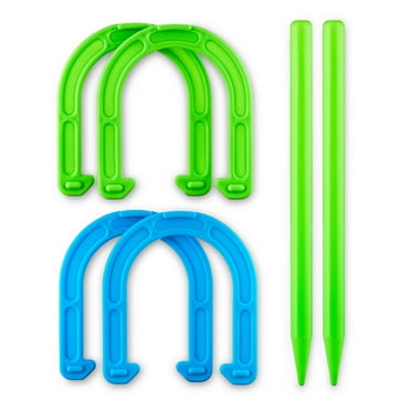 Play Day Horseshoe Game Set – Fun for All Ages, Indoor & Outdoor, Children to Adult Ages 3 