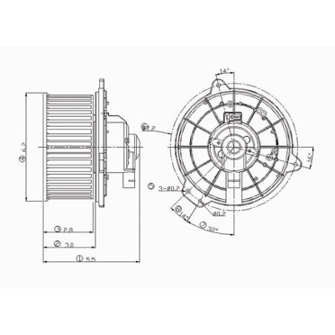 TYC 96064 Replacement Heater Core – Aluminum Construction, OE-Like Fit | Car Heating System Part