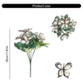 thumbnail image 3 of Artificial Butterfly Bouquet Decorative Branches for Garden Planters Porch Window Box Spring Summer Home Decor, 3 of 9