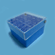 thumbnail image 5 of Caja de Tubos para Almacenamiento en Congelados, Caja de Tubos para Muestras Congeladas, Caja de Tubos Abatible, 25 Celdas, 1,5-2,0 Ml, 1 Unidad, Azul, 5 of 5