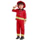thumbnail image 2 of Juego de rol Costume Seasons Fireman, rojo, tallas 2T-4T para niños, 2 of 7