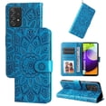 thumbnail image 3 of Funda tipo cartera GANGXUN para Samsung Galaxy A52 , diseño girasol, cuero PU, soporte, cierre magnético, tarjetero, 3 of 5