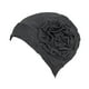thumbnail image 4 of Turbante transpirable, suave, para dormir, con banda ancha, elástico, multiusos, holgado gris oscuro, 4 of 9