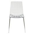 thumbnail image 2 of Coastal Dining Chairs - Set of 2, Modern Design, Chrome Legs, Stylish Accent Seating, 33" Height, 2 of 8