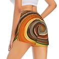 thumbnail image 3 of Haiem Colorful Swirl Women's 2 in 1 Running Shorts - Lightweight Athletic Workout Gym Yoga Breathable Sports Shorts Liner with Phone Pockets-X-Large, 3 of 9