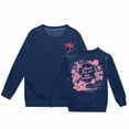 thumbnail image 5 of WOYY Big Girl's Sweatshirt Flower Print Casual Loose Sweatshirt Children's Pullover, 5 of 5