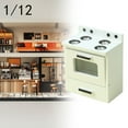 thumbnail image 6 of guohui Dollhouse Miniature 1:12 Scale Kitchen Playset for Children Life Scene white, 6 of 8