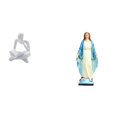 thumbnail image 1 of Figura de lector abstracto,Estatua de pensador abstracto,arte,manualidades,decoraciones,Figuras humanas decorativas para oficina,objetos coleccionables,Estatua católica,Estatua de la Virgen, 1 of 8