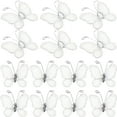 thumbnail image 3 of Miangastore 50 Pcs Fil de Maille Transparent Pailleté avec (Blanc), 3 of 8