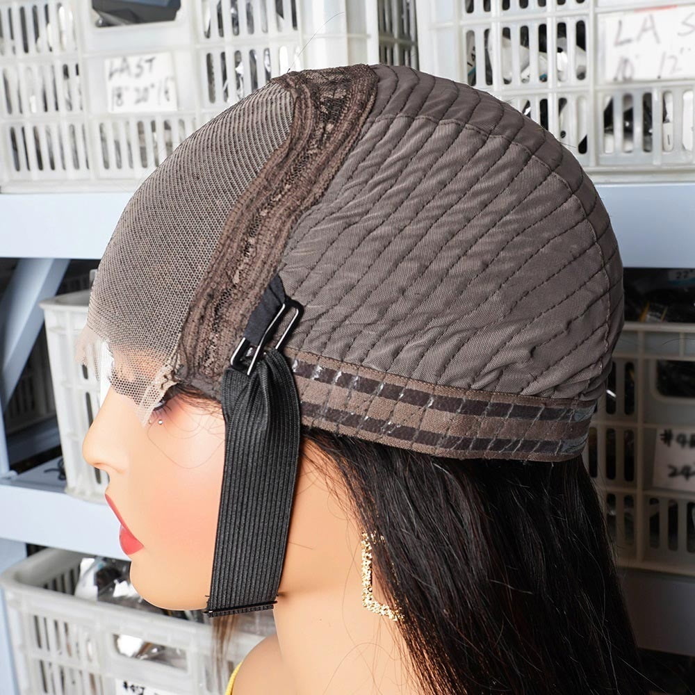Human Hair Wig 4×4 HD Lace Front Wigs Human Hair 300% Density Bone Straight Brazilian Real Lace Frontal Wigs