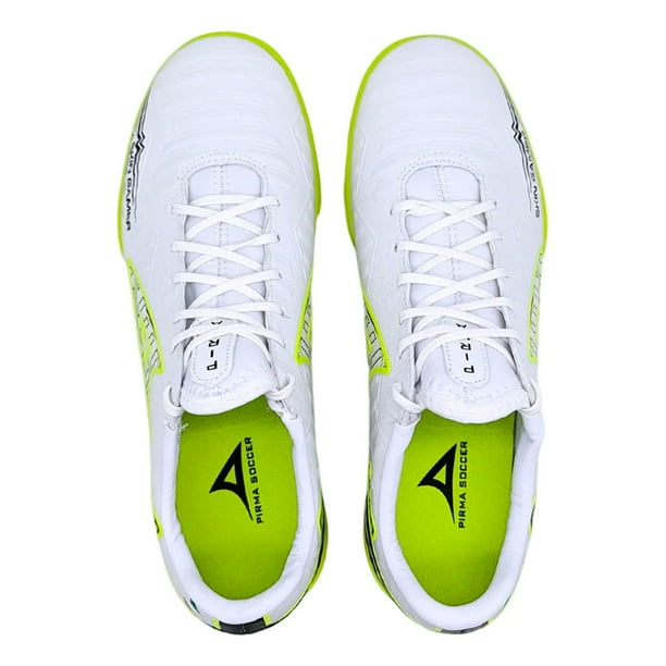 Tenis Pirma Futbol Rapido Skin Gamer Turf 3047 Hombre Blanco/Neon