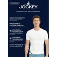 thumbnail image 3 of Jockey Men's FormFit Cotton Stretch Crew Neck Undershirt, 3 of 5