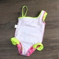 thumbnail image 4 of Girls One Piece Swimsuits Swimwear Mermaid Bathing Suit Ruffle Beachwear, 4 of 5