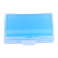 thumbnail image 1 of Organizador portátil de contenedor de caja de almacenamiento de viaje para el hogar, píldora/tableta/medicina/joya de 2 capas, color azul, 1 of 8