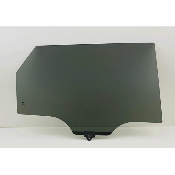 Passenger Right Side Rear Door Window Door Glass Compatible with Hyundai Santa Fe 2013-2018 Models / Santa Fe XL 2019 Models