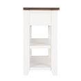 thumbnail image 6 of Cterwk 3 Drawers Wood Console Table with 2 Shelves, 48" Rectangle Sofa Table for Living Room, Dining Room, White, 6 of 9