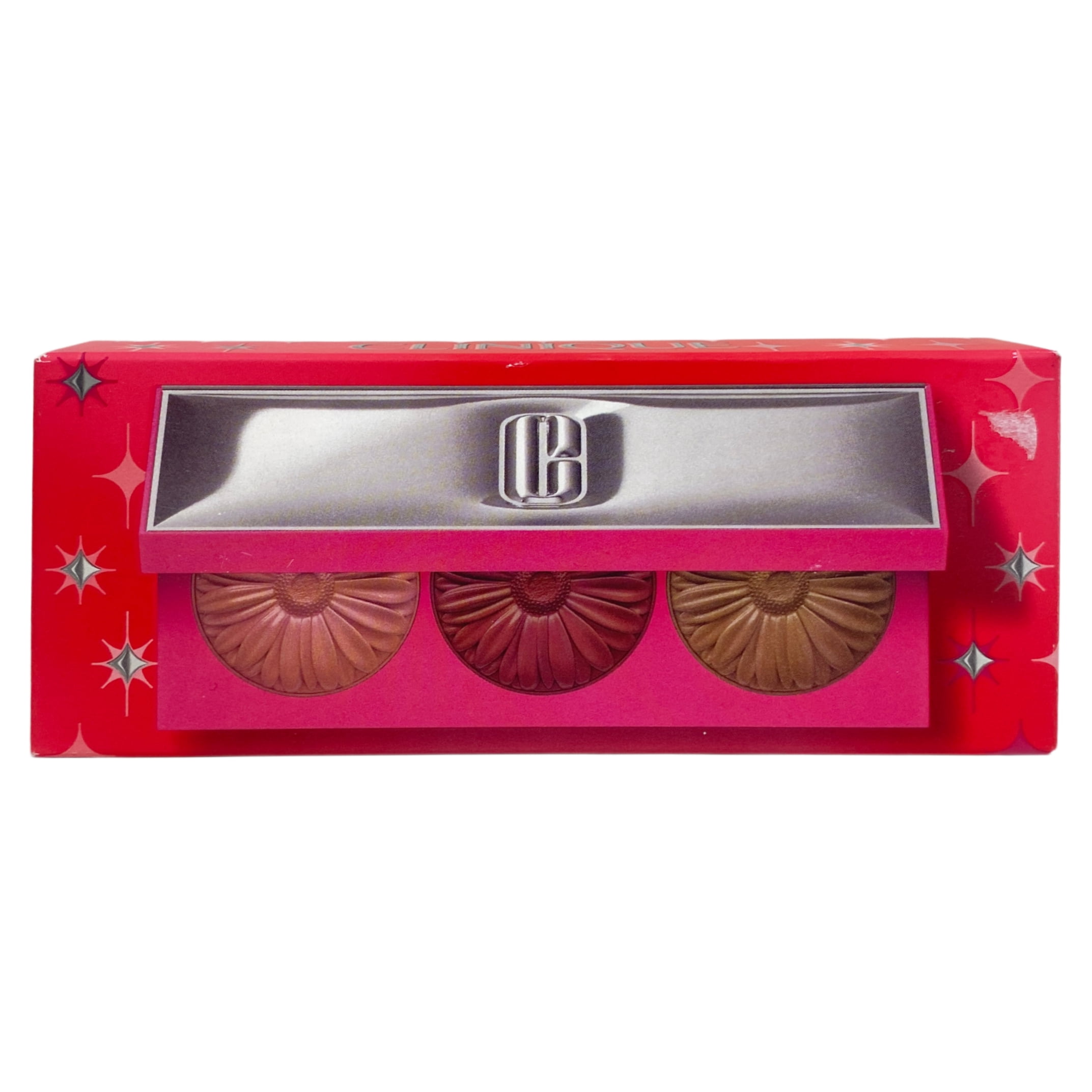 Clinique Glow To Go Cheek Palette – Black Honey, Heather Blush + Gold Celebration Highlighter