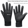 thumbnail image 1 of Guantes cálidos para exteriores, otoño e invierno, para ciclismo, resistentes al viento, impermeables, con dedos completos, para esquí, a prueba de frío, antideslizantes, para pantalla, 1 of 4