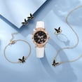 thumbnail image 4 of 6pcs Butterfly Jewelry Set Women Watches Female Watch Necklace, 4 of 21
