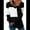 Black, variant on Women Blouses Dressy Casual Color Block Long Sleeve Shirts V Neck Tops Fall Outfits Camel S