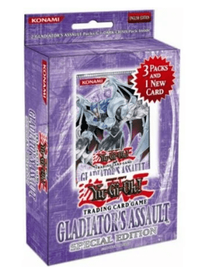 YuGiOh GX Gladiators Assault SE Special Edition Pack [Random Promo]