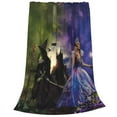 thumbnail image 3 of Luxury Witch Movie Poster Wicked Throw Blanket, Fleece Christmas Blankets And Throws For All Seasons, Wrinkle-Resistant Air Conditioned Blanket 50"X40", 3 of 7