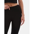 thumbnail image 7 of No Boundaries Flare Pants and 2-Pack, Women's and Women’s Plus, 7 of 7