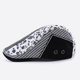 thumbnail image 5 of Boina de golf unisex ajustable con estampado de cachemir, estilo taxista, estilo vendedor de periódicos, estilo retro de los años 2 para hombre. Negro, 5 of 6