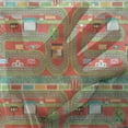 thumbnail image 3 of Car Race Track Tulle Curtains with Rod Pocket, Roadway Activity Car Racing Competition Facilities Bleacher Audience, Sheer Drape for Wedding Party 2 Panels, 7 Sizes, Multicolor, by Ambesonne, 3 of 3