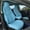 Blue, variant on Ikon Motorsports Full Set Car Seat Covers Fits 2020-2025 Tesla Model Y 5 Seats, Blue Nappa Leather Front & Rear 5-Seat Seat Cover Cushion Protectors 11PCS