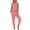Pink, variant on MOSHU Two Piece Womens Pajama Sets Pullover Raglan Long Sleeve Tops and Tapered Drawstring Pants with Pockets Color Block Lounge Sets