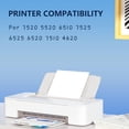 thumbnail image 2 of 564XL Ink Cartridges Compatible for 7520 5520 6510 7525 6525 6520 7510 4620 Inkjet Printers, Leak-Proof Design Crisp Printing, 2 of 7