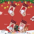 thumbnail image 2 of gnomos 3D únicos, medias de Navidad de Papá Noel, chimenea, medias colgantes para decoraciones de Navidad, adornos navideños familiaresA1PCS, 2 of 5