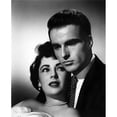 thumbnail image 1 of Everett Collection EVCMCDSULAEC004H A Place In The Sun From Left Elizabeth Taylor Montgomery Clift 1951 Photo Print, 8 x 10, 1 of 1