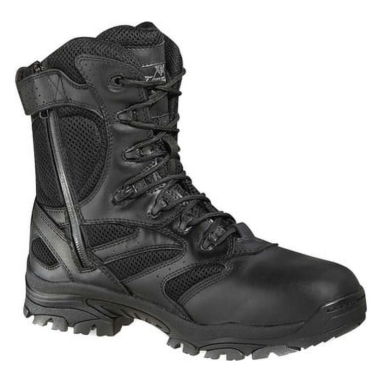 Thorogood The Deuce Series Black Leather Steel Toe Tactical‎ Boots Mens 9.5 XW THE DEUCE Series - Waterproof - 8 main image 2