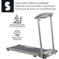 thumbnail image 2 of Caminadora Electrica Plegable 2 HP Antideslizante Caminadora para Correr con Pantalla LCD 1 a 10 km/h Banda Electrica con Modo Automatico Soporte 120 Kg, 2 of 8