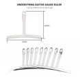 thumbnail image 4 of 9 Pcs Guitar Radius Gauge Under String Radius Gauge String Gauges Luthier Tools for Guitar Fretboard Radius Gauge Guitar Radius, 4 of 6