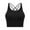 Black, variant on Wancir Women Sports Bra Bikini Top Only Swim Bra Athletic Swim Top Scoop Neck Bathing Suit Top
