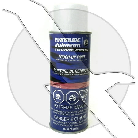 Johnson Evinrude Genuine OEM Factory Matched Can Spray Paint Warm White 771260