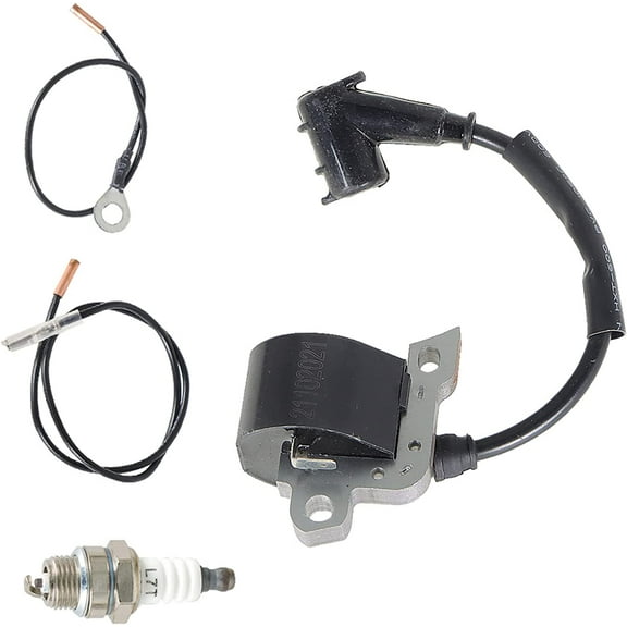 Ignition Coil with Spark Plug Replacement for Stihl 024 026 028 029 034 036 038 039 044 048 MS240 MS260 MS290 MS310 MS360 MS360C MS390 MS440 MS640 Chainsaw Replace 0000 400 1300