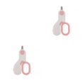 thumbnail image 4 of Methold Cortaúñas profesional para mascotas con luz LED Línea de sangre Herramienta de aseo Tijeras de superficie curva Recortadora Rosado 2Conjunto, 4 of 6