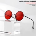 thumbnail image 3 of Gafas de Sol Polarizadas Gleyemor Redondas para Hombre y Mujer Rojo Amarillo, 3 of 6