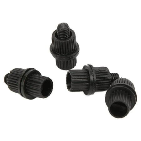 

FENGLicense Plate Screws 6mm Thread Black Nylon Motorcycle License Plate Bolts License Plate Fasteners Hardware 4pcs for Motorcycle Bike Yacht-240810