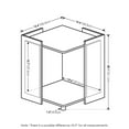 thumbnail image 4 of Furinno Peli Litter Box Enclosure, Americano, 4 of 6